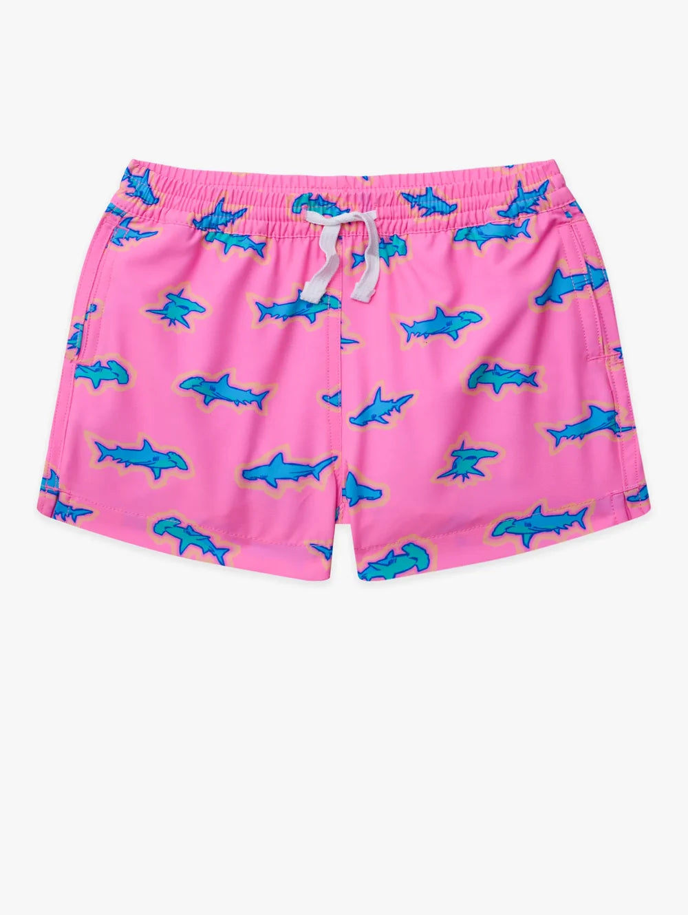 The Lil Pink Apex Swimmers (Toddler Swim Trunk) - Image 1 - Chubbies Shorts