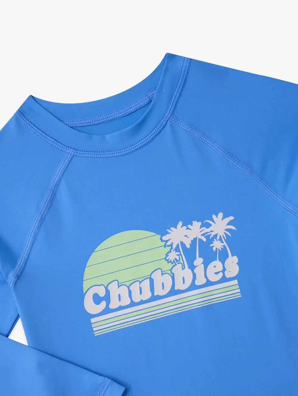 The Lil Ol'College Try (Toddler Rashguard)- Marina - Image 3 - Chubbies Shorts