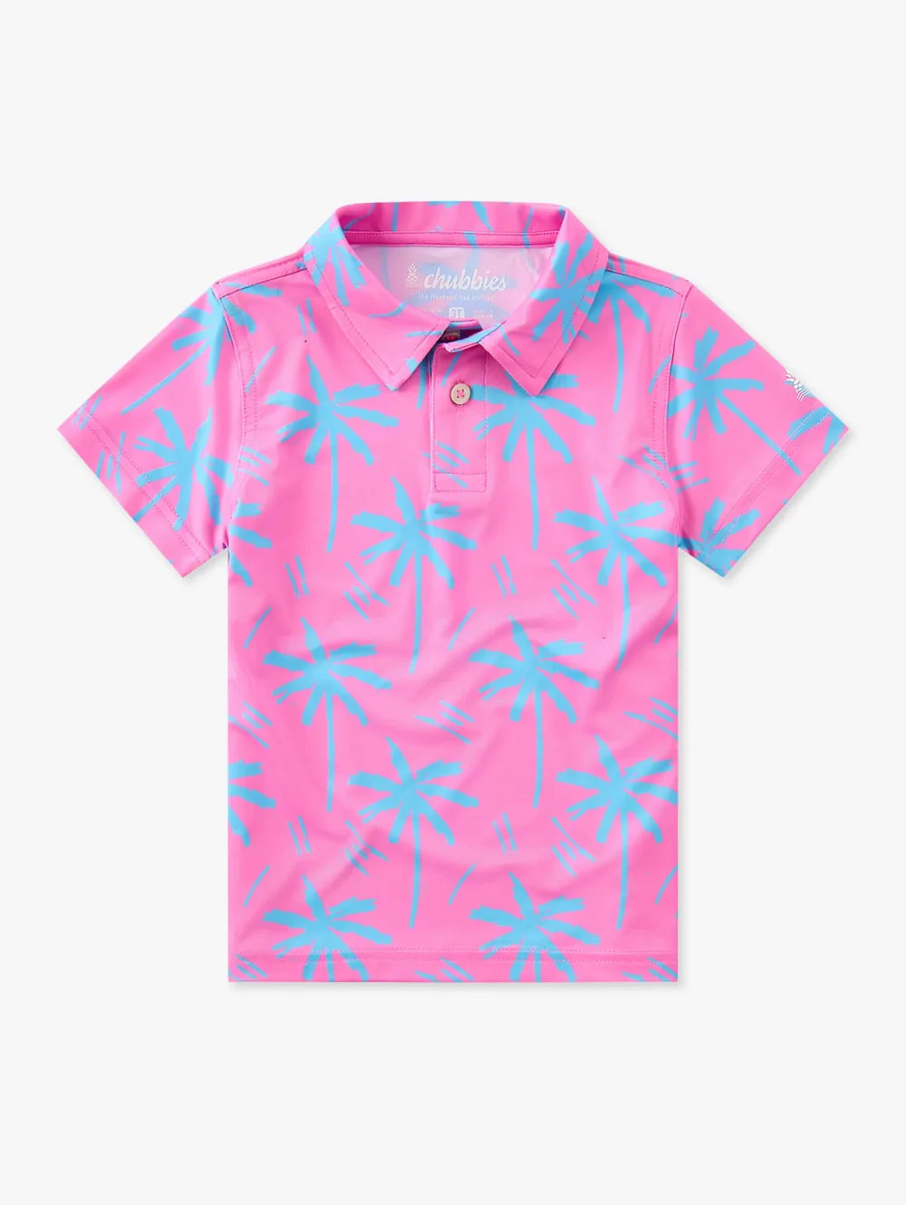The Lil Prince of Prints (Toddler Performance Polo) - Image 1 - Chubbies Shorts