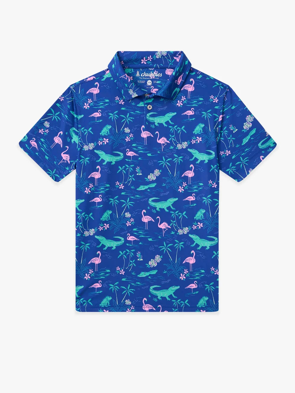 The Lil Swamp & Circumstance (Toddler Performance Polo) - Image 1 - Chubbies Shorts