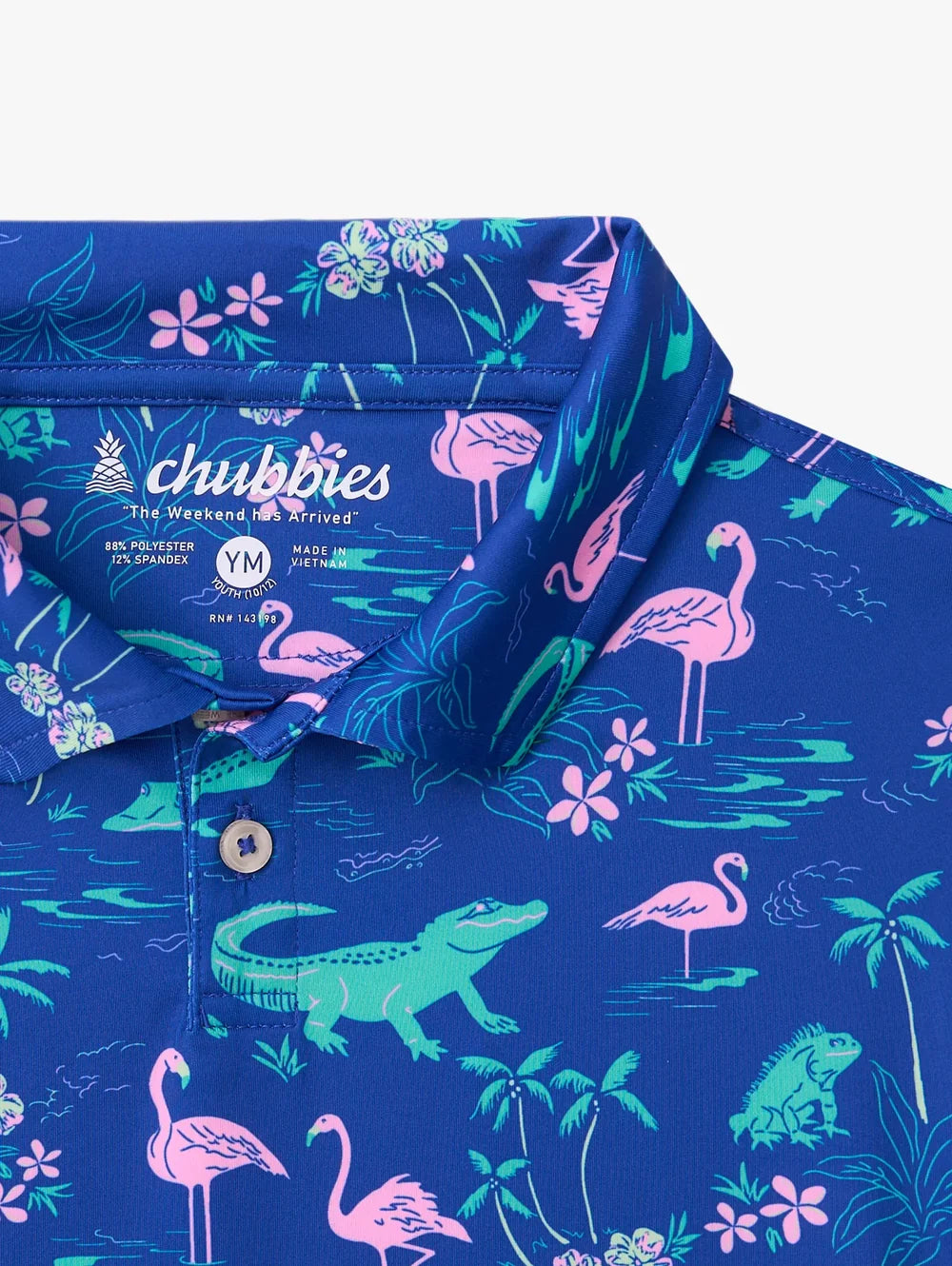 The Lil Swamp & Circumstance (Toddler Performance Polo) - Image 2 - Chubbies Shorts