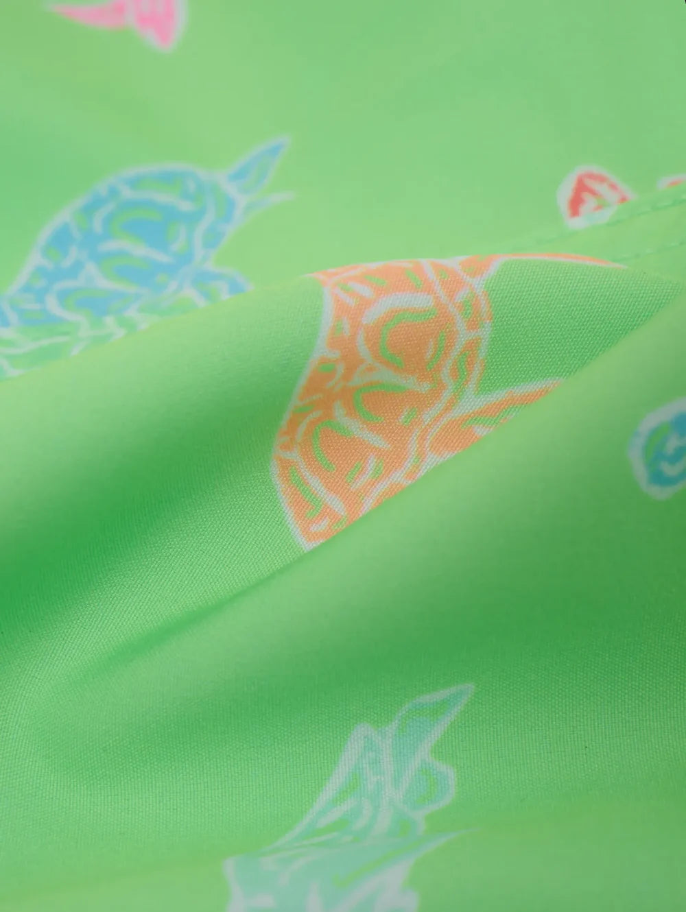 The Lil Turtally Awesomes (Toddler Swim Trunk)- Green - Image 3 - Chubbies Shorts