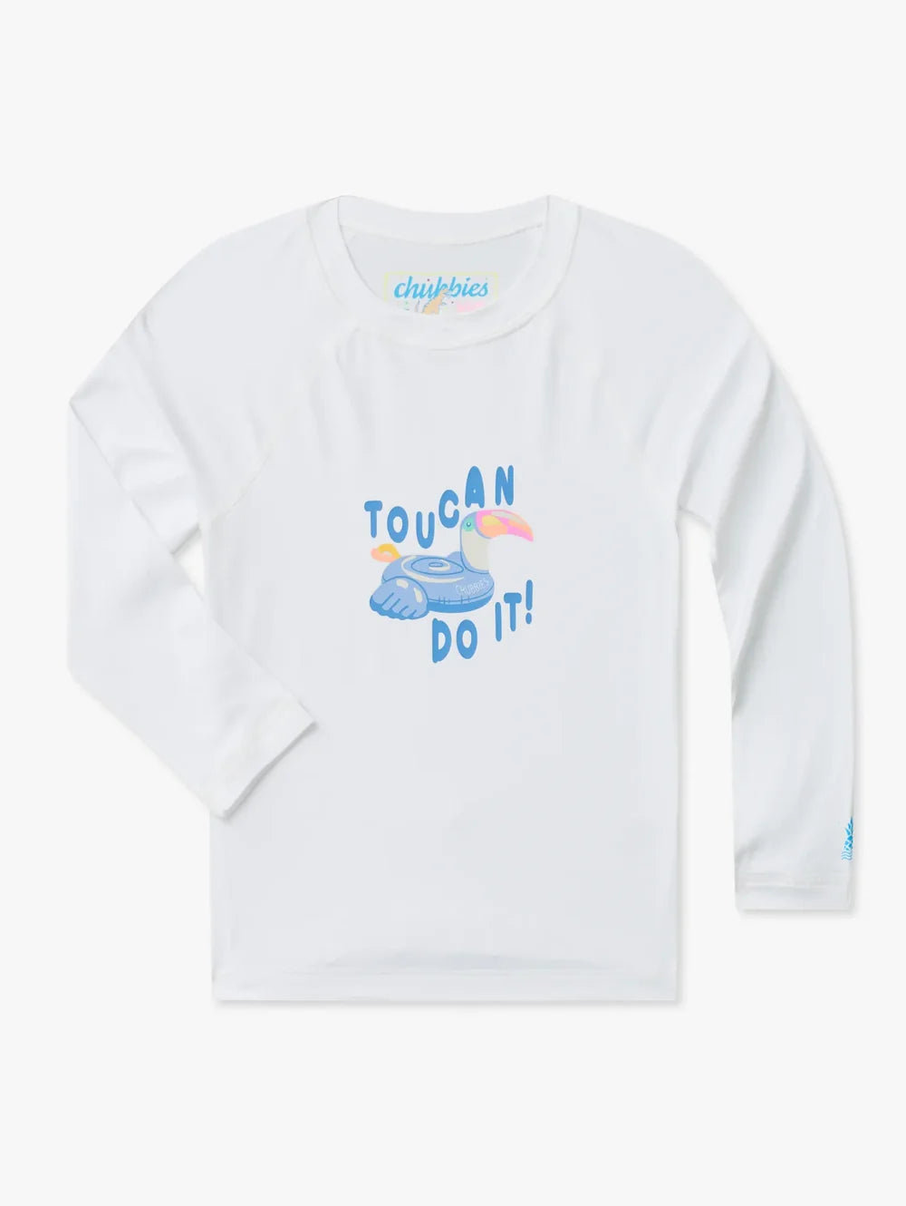 The Lil Yes Toucan (Toddler Rashguard) - Image 1 - Chubbies Shorts
