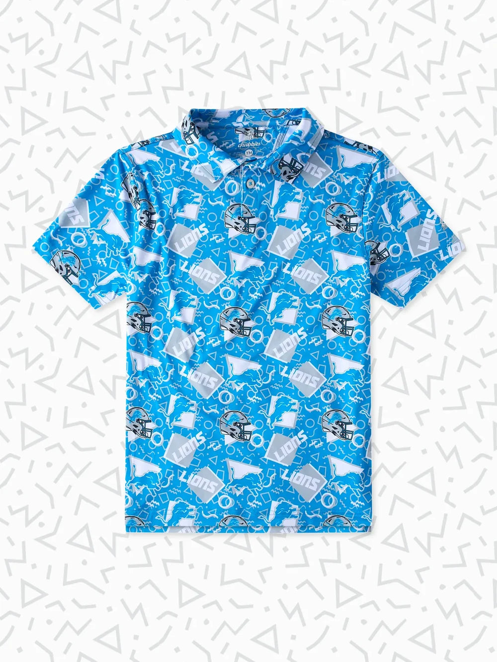 The Lions Game Day Fit (Boys Performance Polo) - Image 1 - Chubbies Shorts