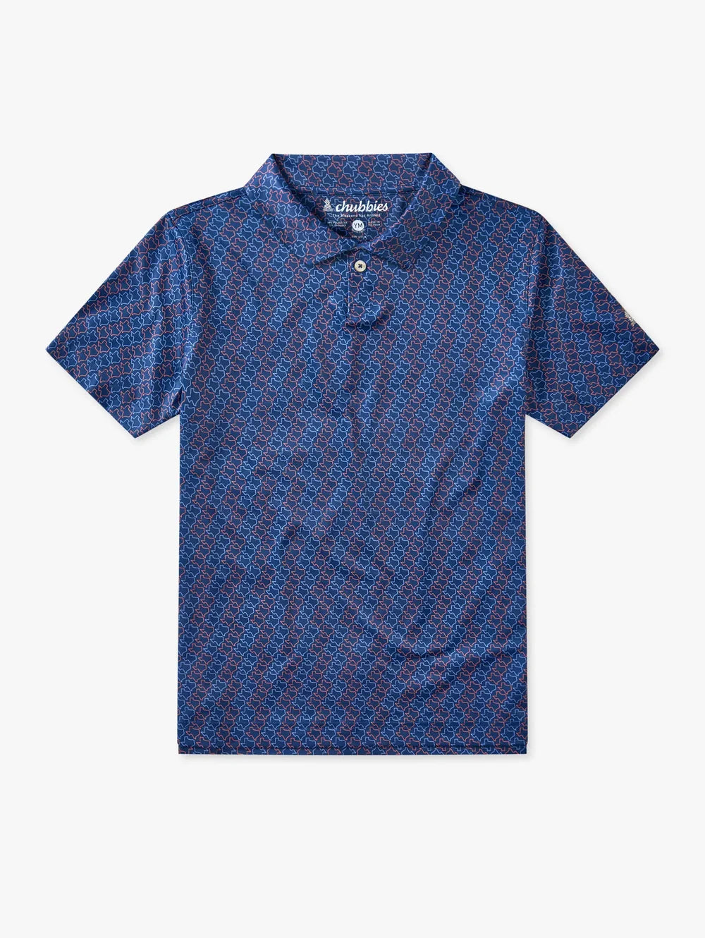 The Lone Star (Boys Performance Polo) - Image 1 - Chubbies Shorts