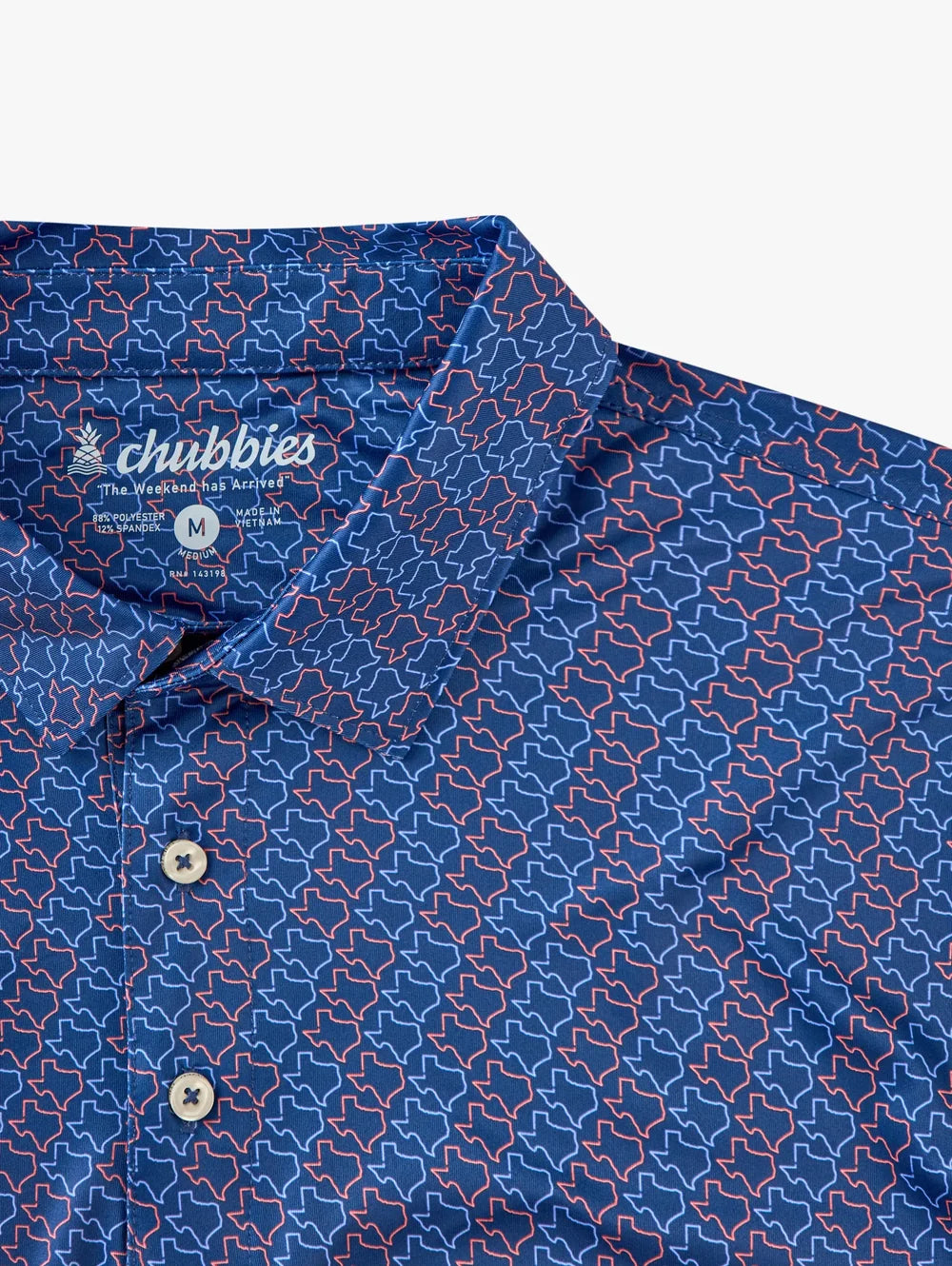 The Lone Star (Performance Polo) - Image 2 - Chubbies Shorts