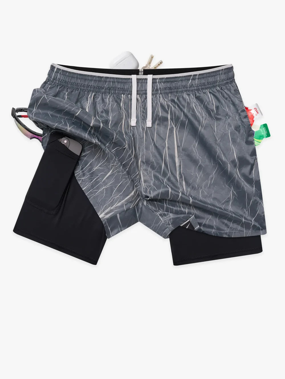 The Midnight Fades 5.5" (Crinkle Ultimate Training Short) - Image 1 - Chubbies Shorts