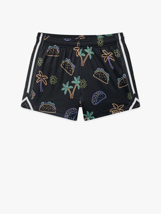 The Neon Food Courts (Boys Court Short) - Image 1 - Chubbies Shorts