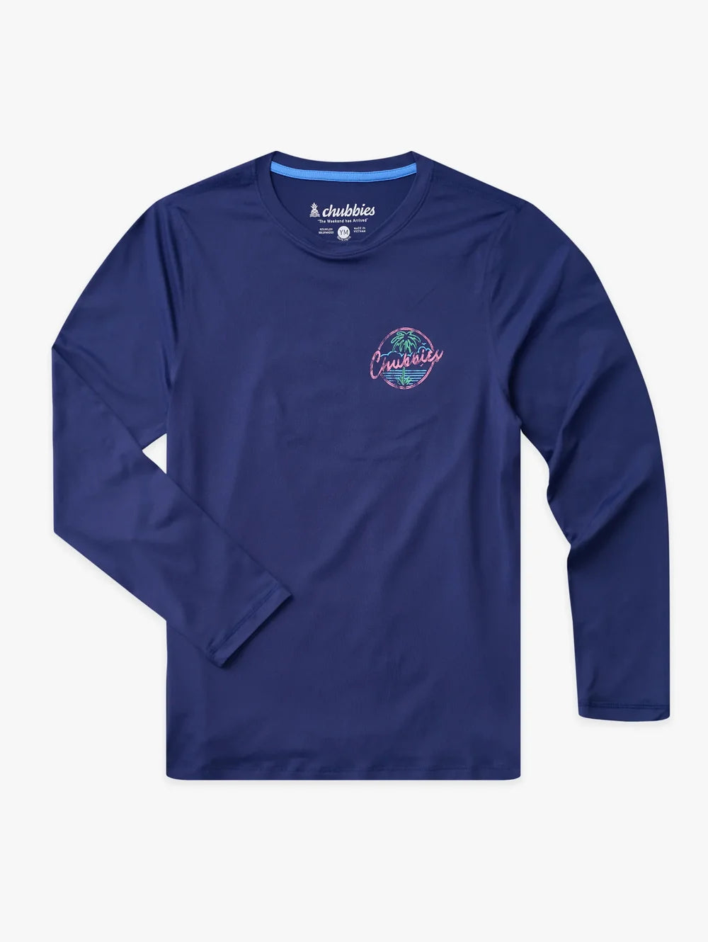 The Night Never Sleeps (Boys Sun Crewneck) - Image 1 - Chubbies Shorts