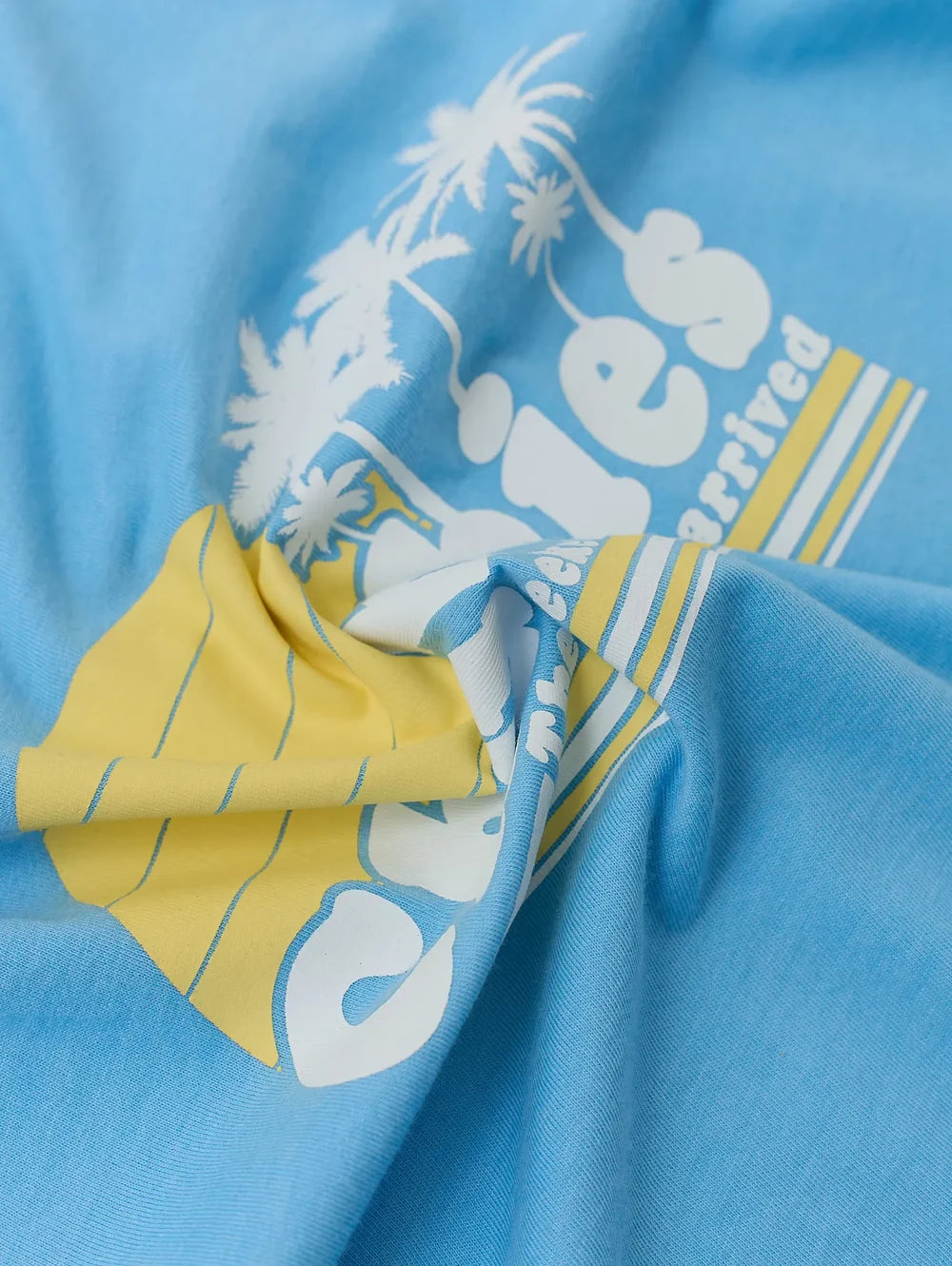 The Ol' College Try (Boys Non Pocket T-Shirt)- Blue - Image 4 - Chubbies Shorts