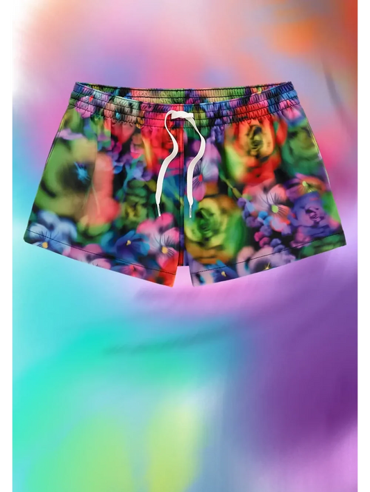 The Sonic Blooms 2" (Classic Lined Swim Trunk) - Image 2 - Chubbies Shorts