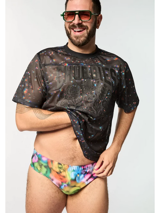 The Sonic Blooms (Swim Brief) - Image 1 - Chubbies Shorts
