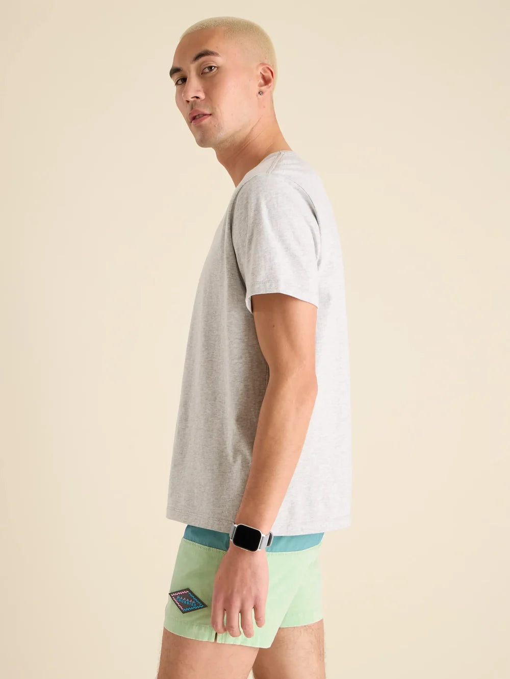 The 24/7, 365 (Essential Non Pocket T-Shirt) - MHG - Image 3 - Chubbies Shorts