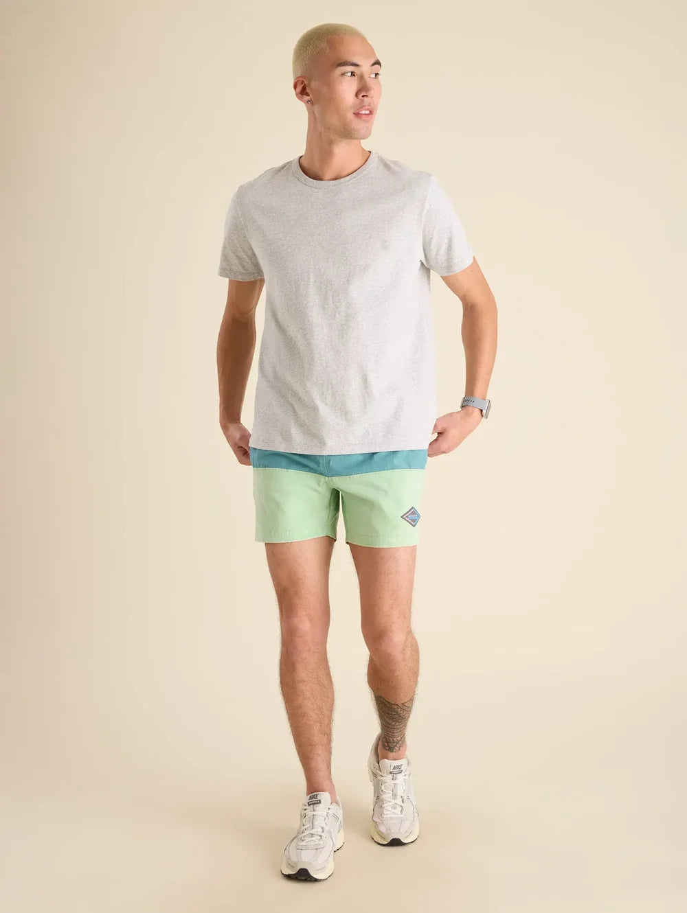 The 24/7, 365 (Essential Non Pocket T-Shirt) - MHG - Image 4 - Chubbies Shorts