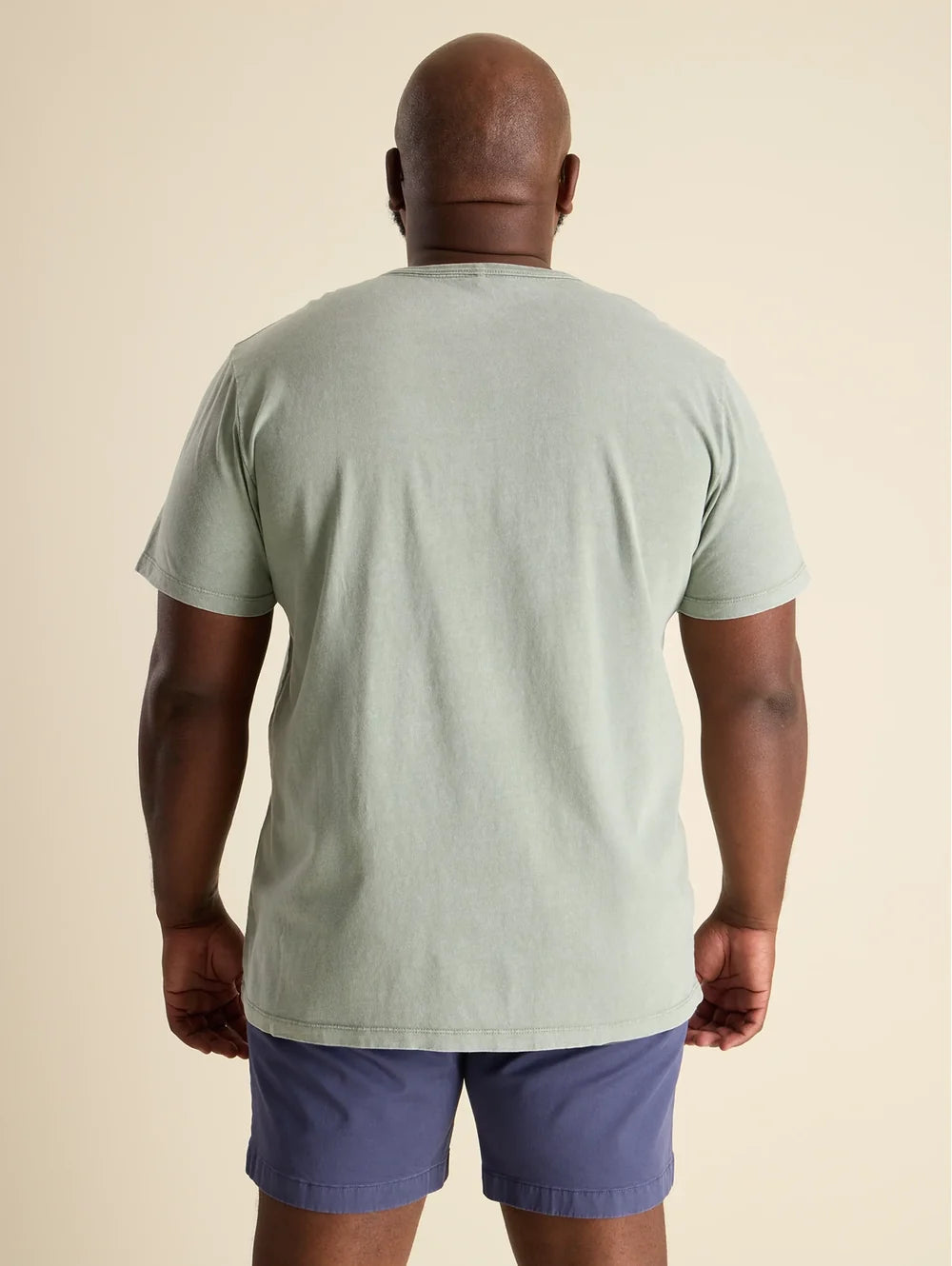 The 24/7, 365 (Essential Pocket T-Shirt) - Olive - Image 2 - Chubbies Shorts