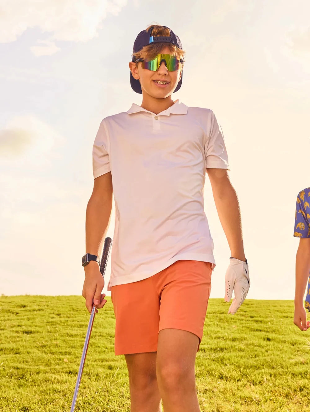 The Vanna (Boys Performance Polo) - Image 2 - Chubbies Shorts