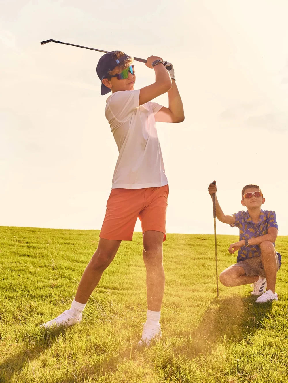 The Vanna (Boys Performance Polo) - Image 1 - Chubbies Shorts