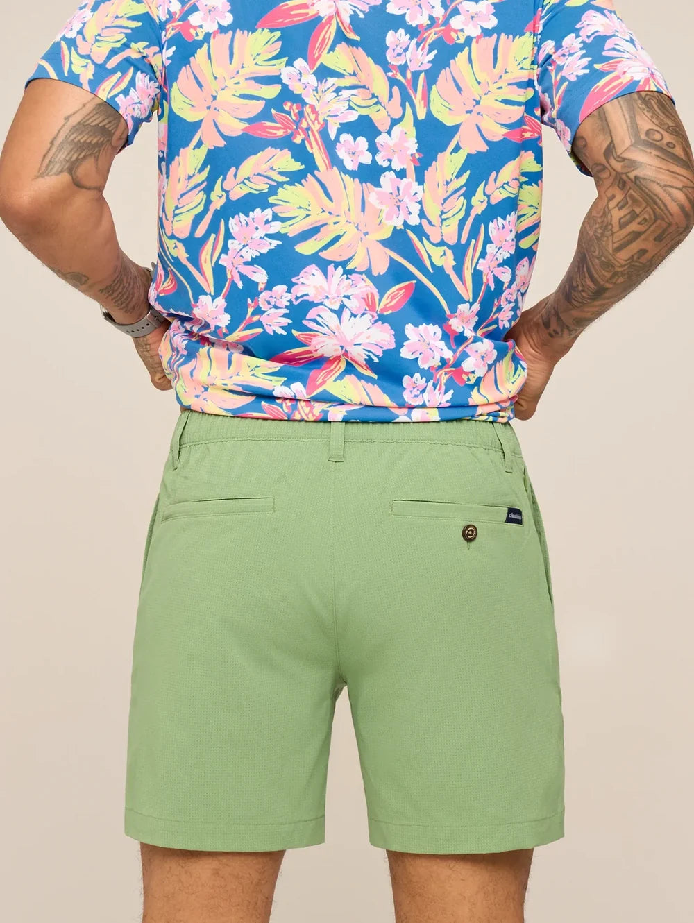 The Alcove Greens 6" (Breezetech Everywear Performance Short) - Image 2 - Chubbies Shorts