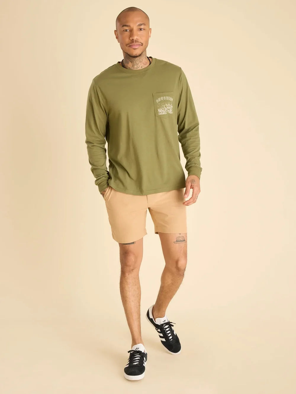 The All About Almonds 6" (Everywear Performance Short) - Image 4 - Chubbies Shorts