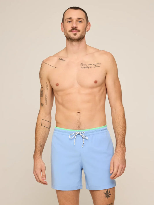 The Alpine Skies 5.5" (Classic Swim Trunk w/ SP WB) - Image 1 - Chubbies Shorts