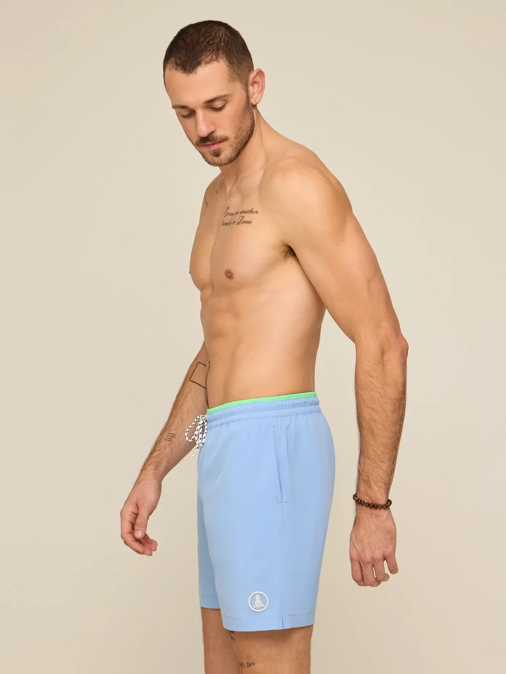 The Alpine Skies 7" (Classic Lined Swim Trunk w/ SP WB) - Image 3 - Chubbies Shorts