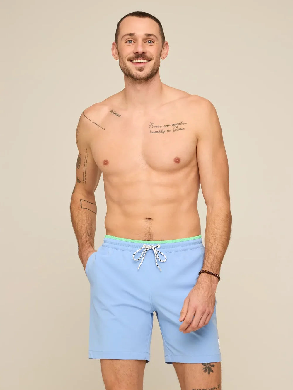 The Alpine Skies 7" (Classic Lined Swim Trunk w/ SP WB) - Image 4 - Chubbies Shorts