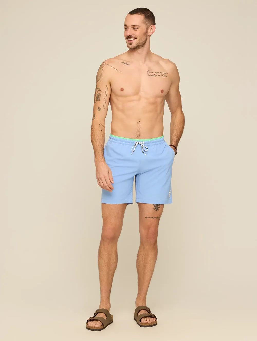 The Alpine Skies 7" (Classic Lined Swim Trunk w/ SP WB) - Image 5 - Chubbies Shorts