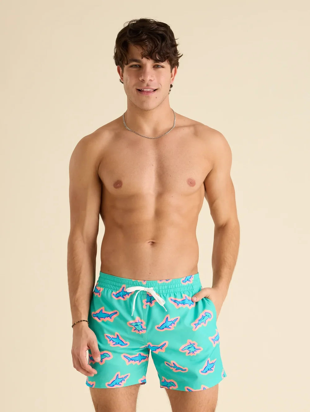 The Apex Swimmers 5.5" (Classic Swim Trunk) - Image 1 - Chubbies Shorts