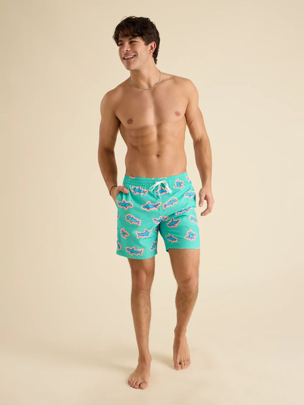 The Apex Swimmers 7" (Lined Classic Swim Trunk) - Image 5 - Chubbies Shorts