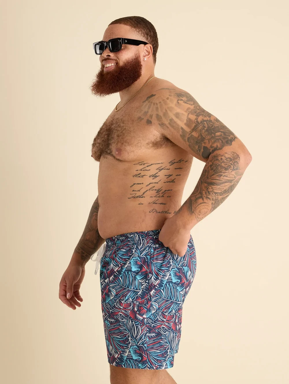 The Bahamians 5.5" (Classic Swim Trunk) - Image 3 - Chubbies Shorts
