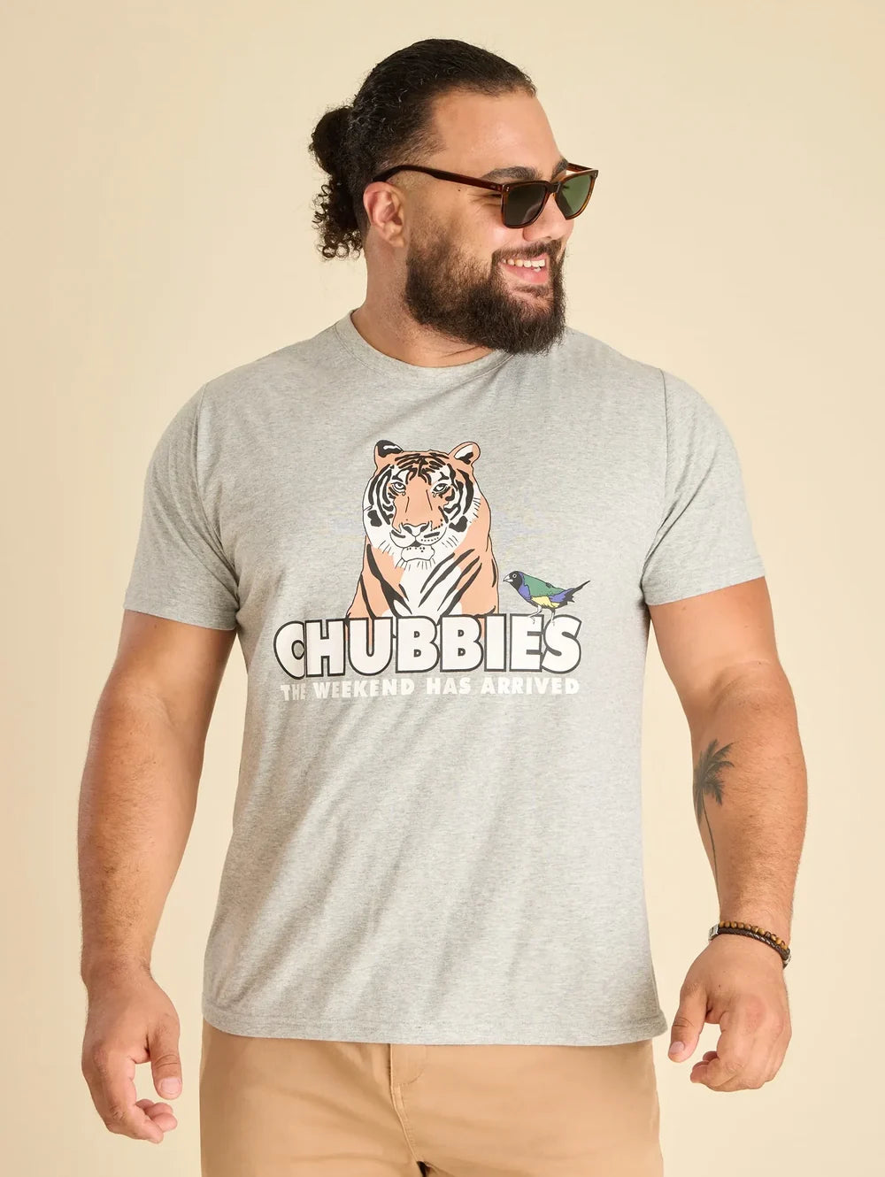 The Beast Inside (Non Pocket Graphic Tee) - Image 1 - Chubbies Shorts