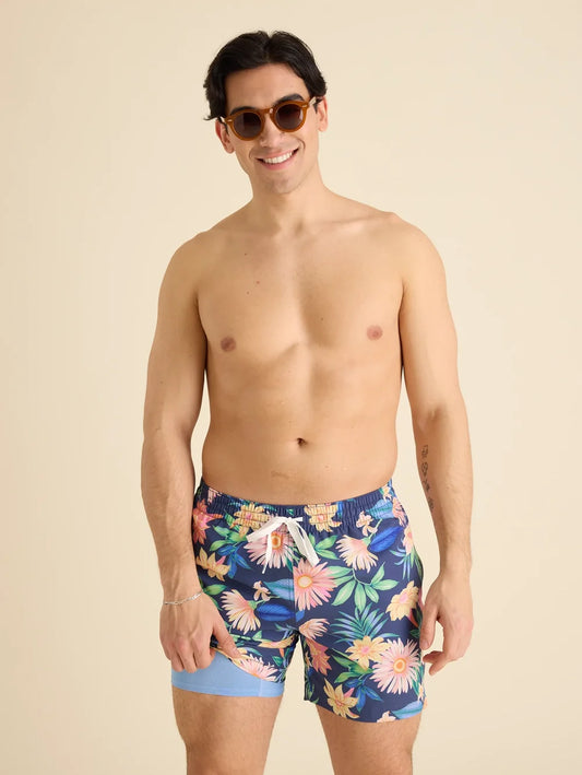 The Big Bloomers 5.5" (Classic Lined Swim Trunk) - Image 1 - Chubbies Shorts