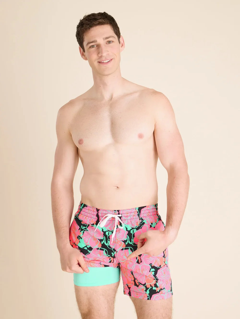 The Bio-Luminiscents 5.5" (Classic Lined Swim Trunk) - Image 1 - Chubbies Shorts