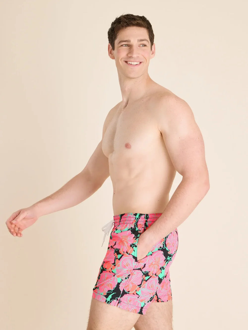 The Bio-Luminiscents 5.5" (Classic Lined Swim Trunk) - Image 4 - Chubbies Shorts