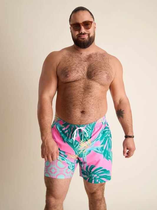 The Birds of Paradise 5.5" (Classic Lined Swim Trunk) - Image 1 - Chubbies Shorts