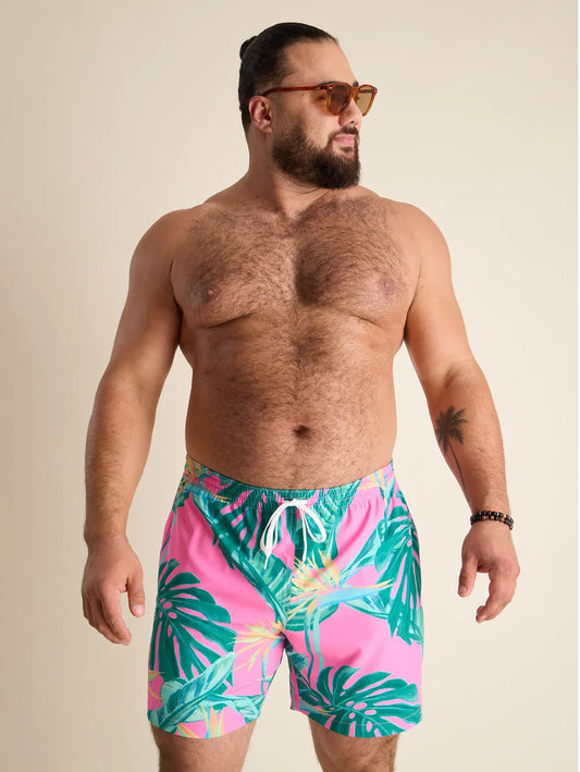 The Birds of Paradise 5.5" (Classic Swim Trunk) - Image 1 - Chubbies Shorts