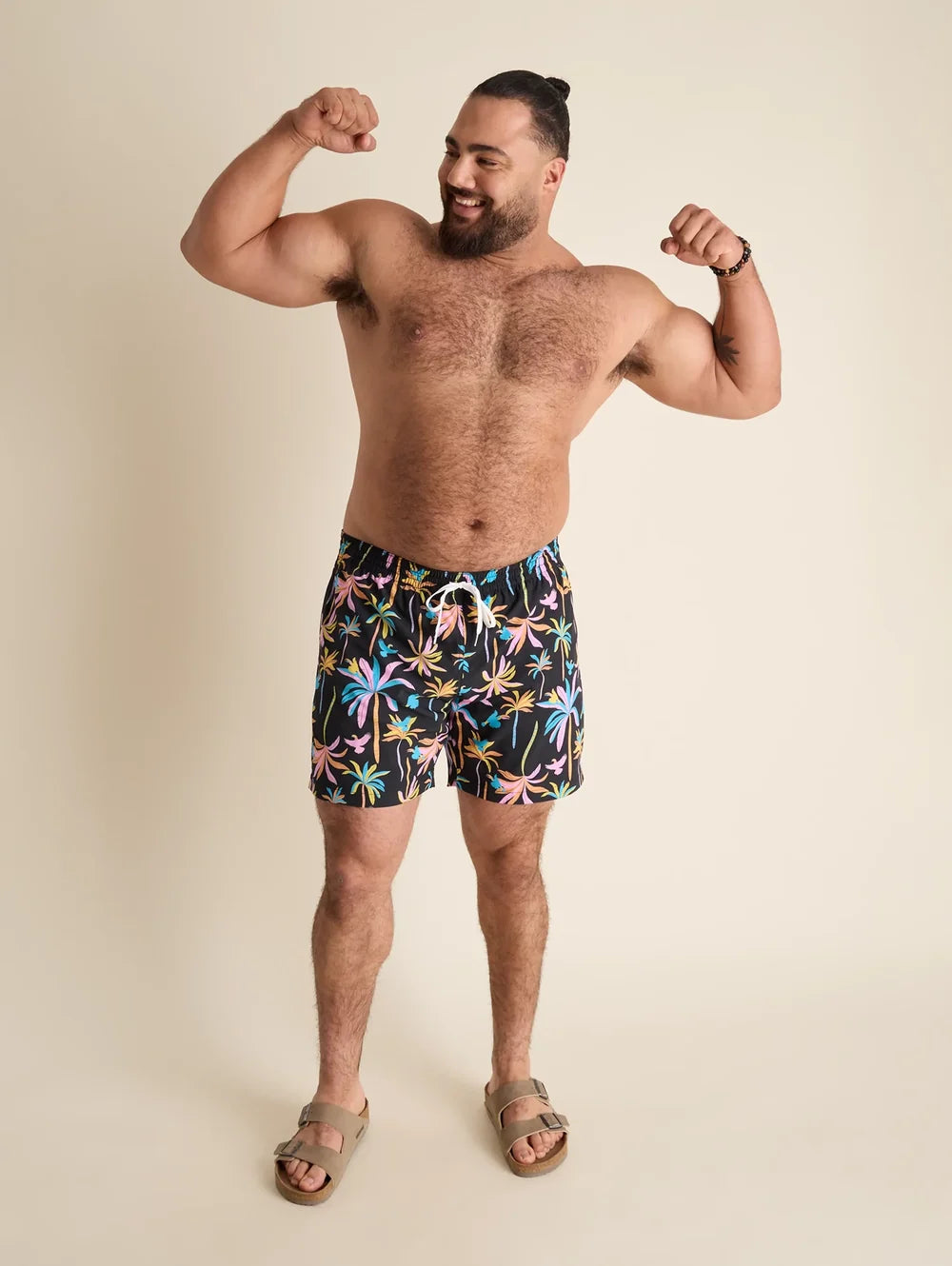 The Black Light Nights 5.5" (Classic Lined Swim Trunk) - Image 5 - Chubbies Shorts