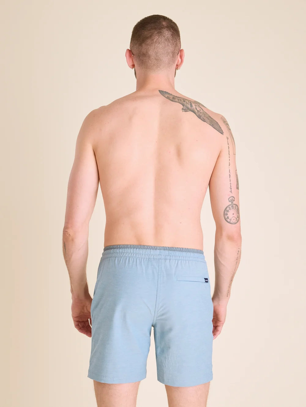 The Blue Horizons 7" (Classic Lined Swim Trunk) - Image 2 - Chubbies Shorts