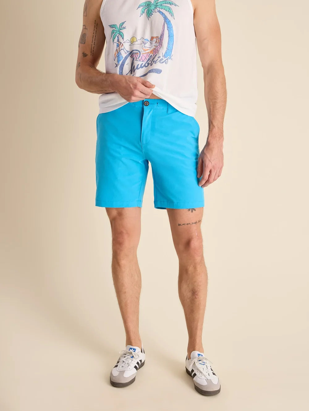 The Blue Barracudas 8" (Everywear Performance Short) - Image 1 - Chubbies Shorts