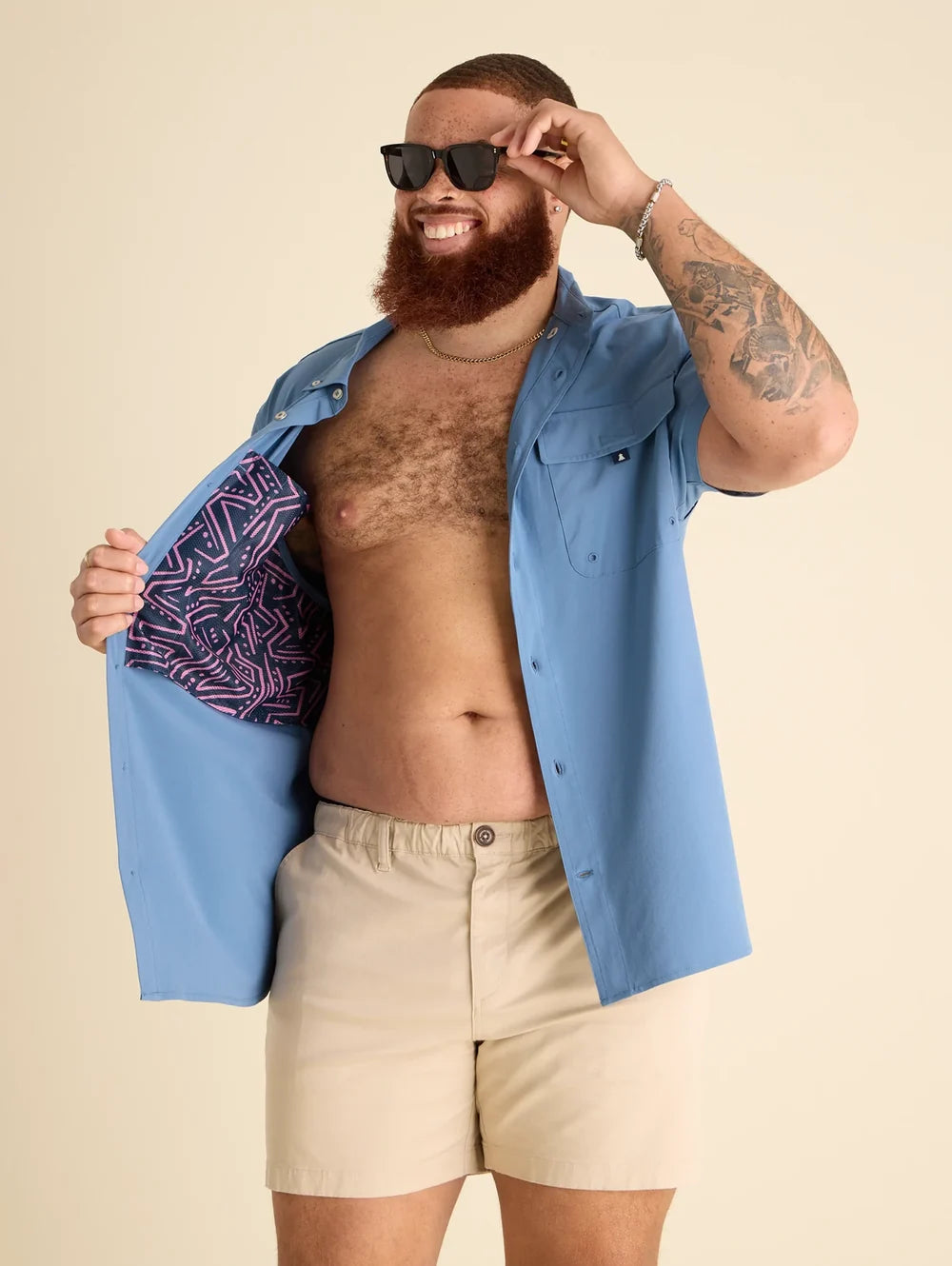 The Blue Crew (UPF Shirt) - Image 9 - Chubbies Shorts