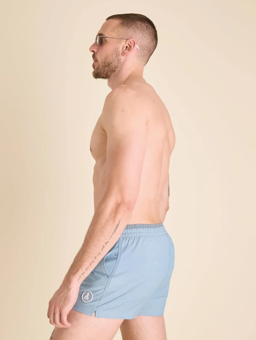 The Blue Horizons 4" (Classic Lined Swim Trunk) - Image 4 - Chubbies Shorts