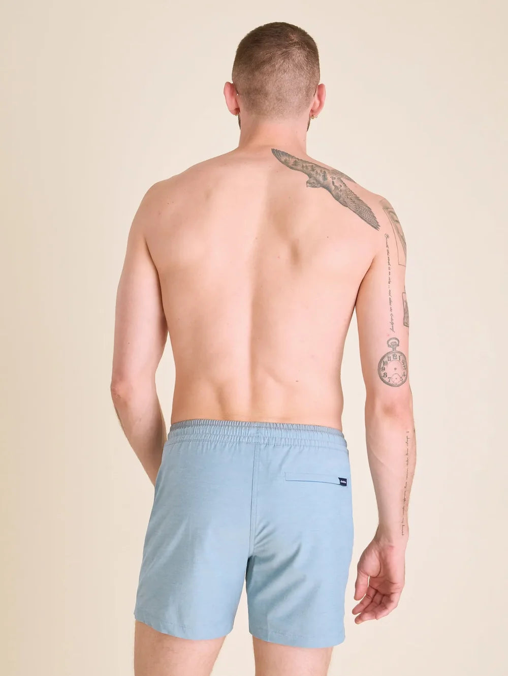 The Blue Horizons 5.5" (Classic Lined Swim Trunk) - Image 3 - Chubbies Shorts