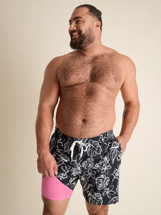 The Briefly in Paradise 5.5" (Classic Lined Swim Trunk) - Image 1 - Chubbies Shorts