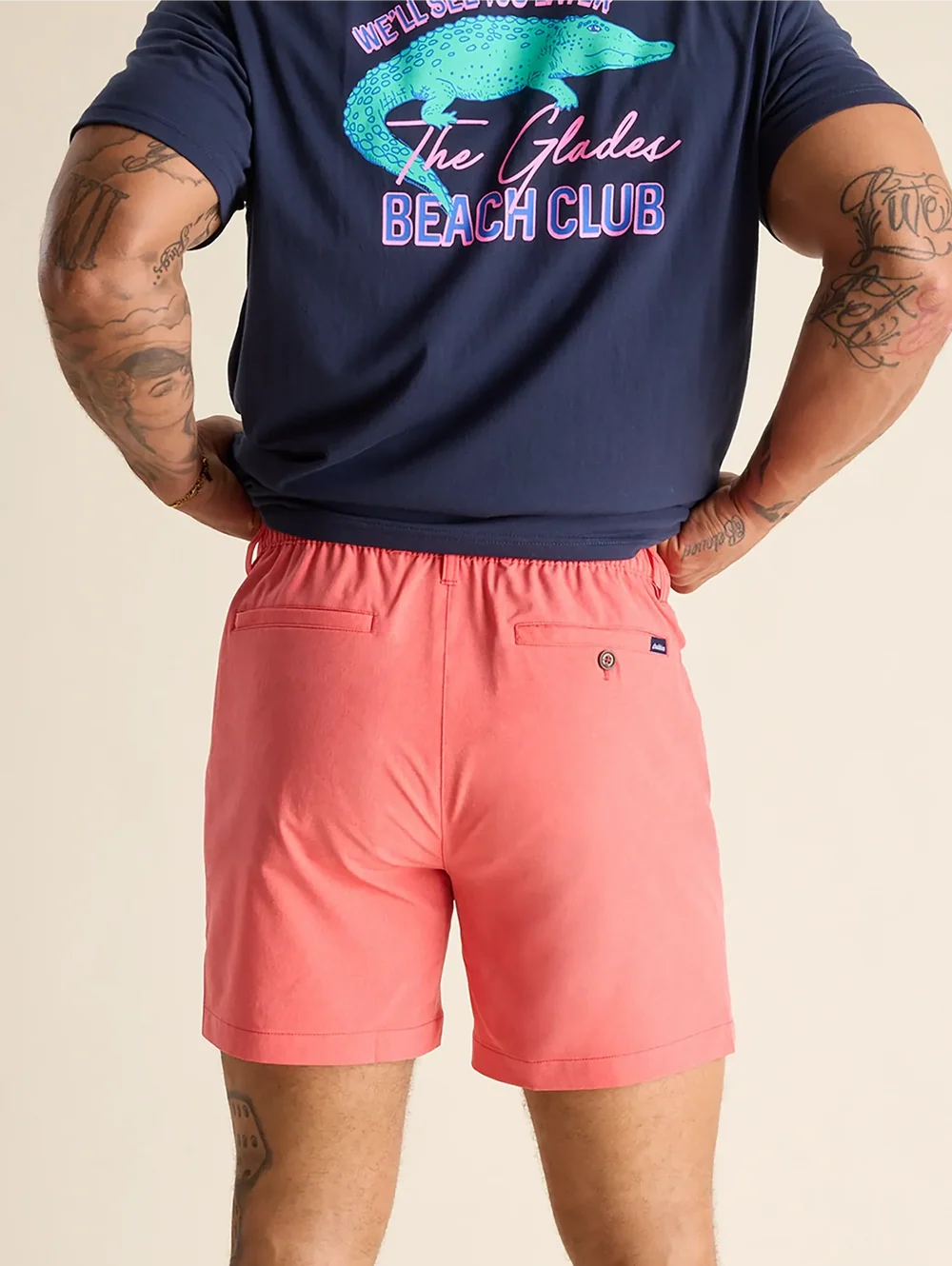 The Candy Apples 6" (Heather Everywear Performance Short) - Image 2 - Chubbies Shorts
