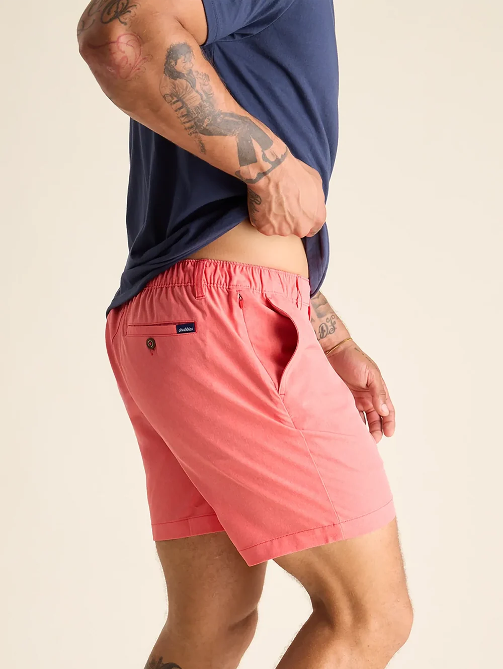 The Candy Apples 6" (Heather Everywear Performance Short) - Image 3 - Chubbies Shorts