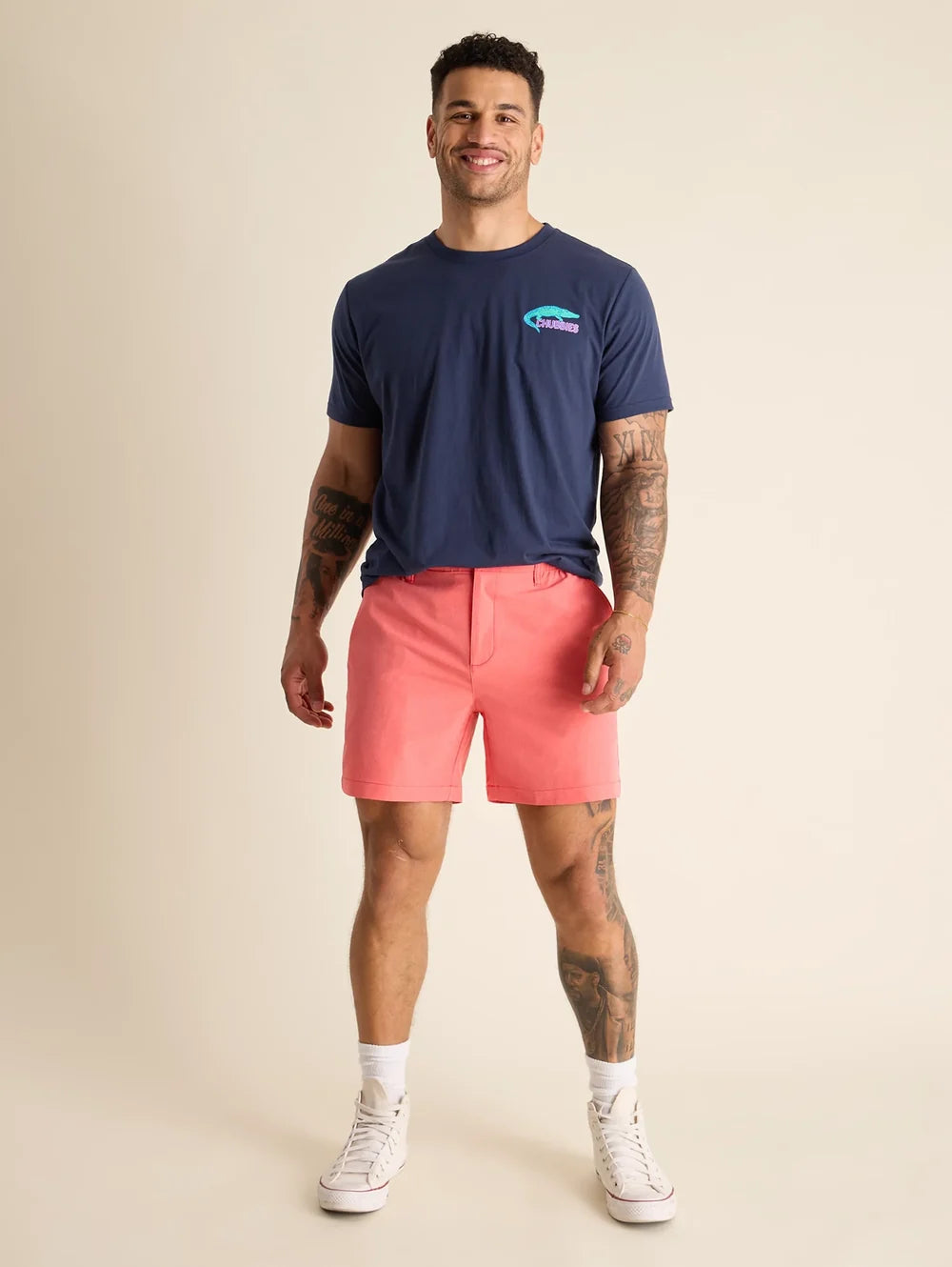 The Candy Apples 6" (Heather Everywear Performance Short) - Image 4 - Chubbies Shorts