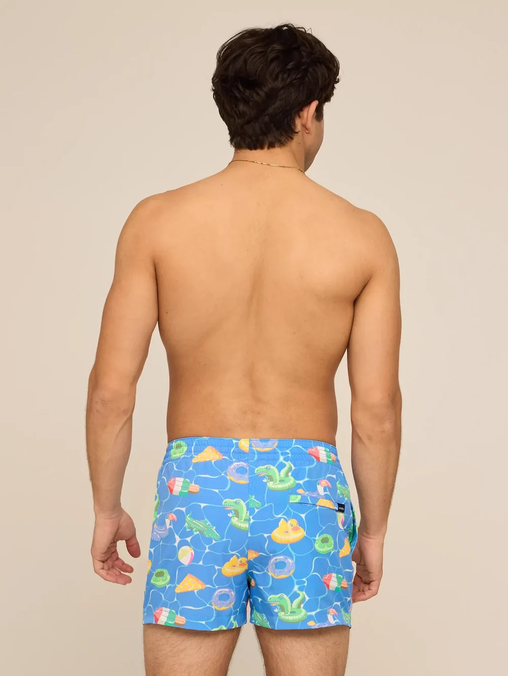 The Cannonball Crews 4" (Classic Lined Swim Trunk) - Image 2 - Chubbies Shorts