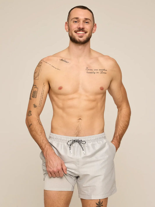 The Chrome Glows 5.5" (Lined Metallic Swim) - Image 1 - Chubbies Shorts