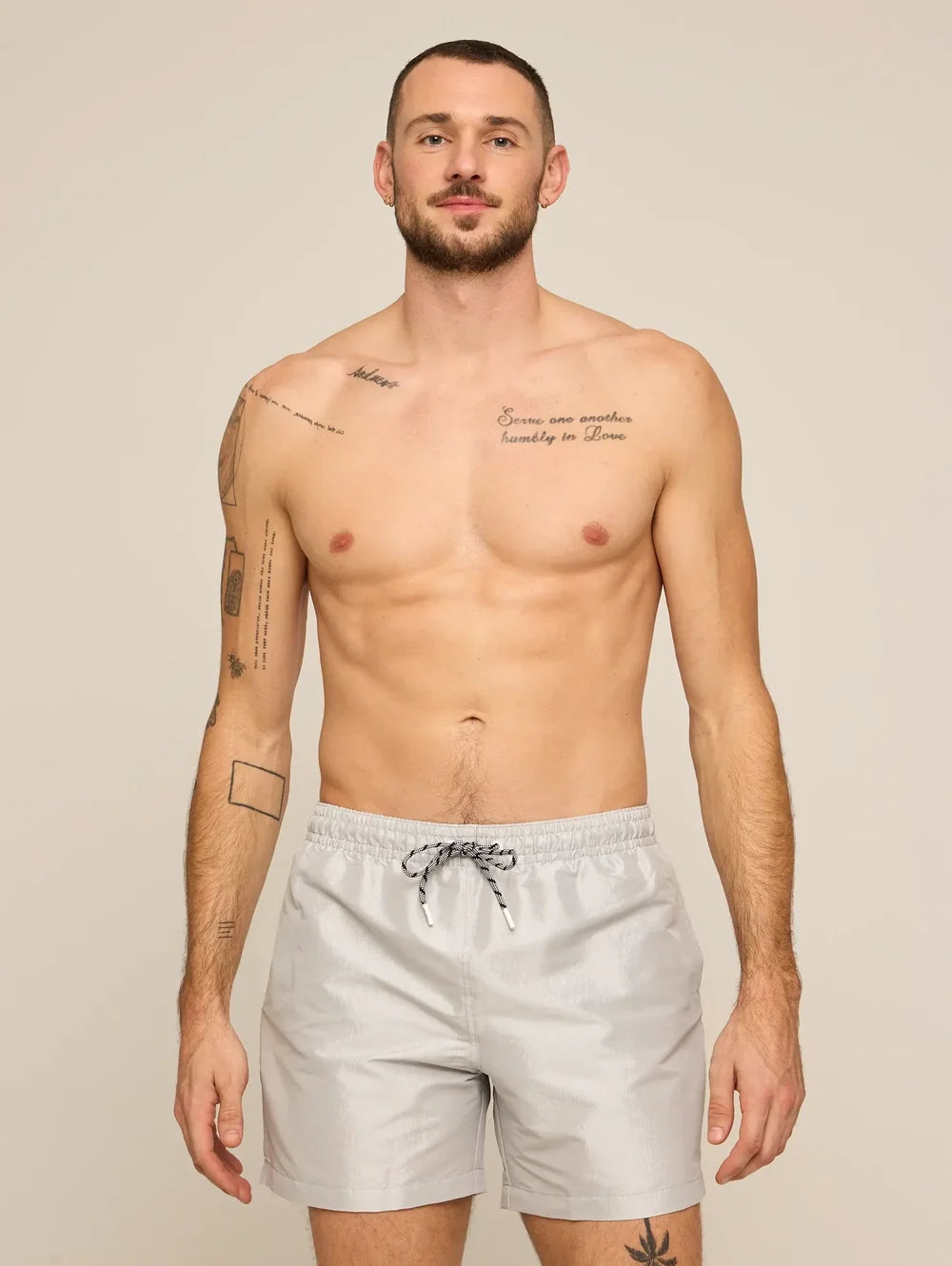 The Chrome Glows 5.5" (Lined Metallic Swim) - Image 4 - Chubbies Shorts