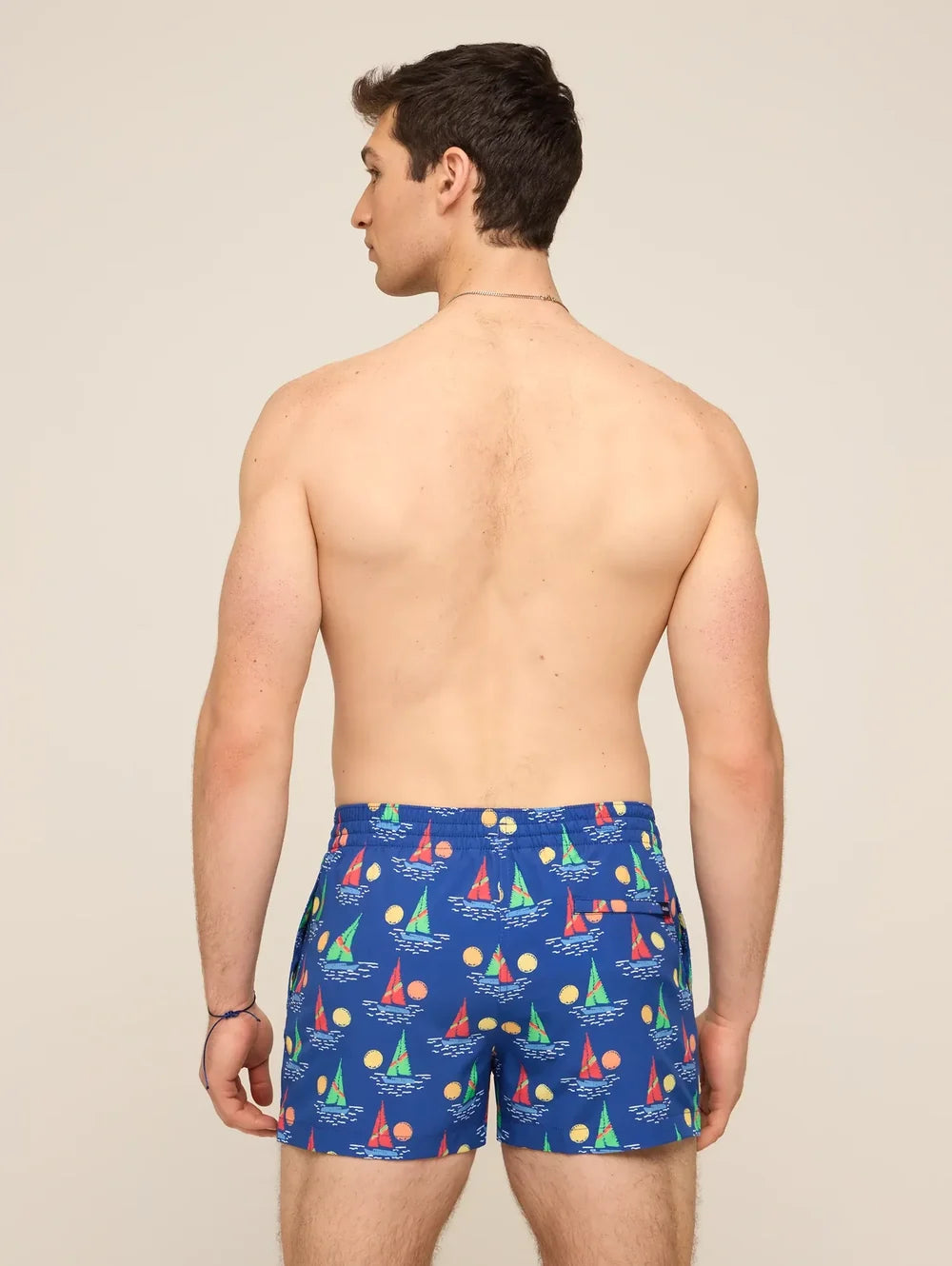 The Come Sail Aways 4" (Classic Lined Swim Trunk) - Image 2 - Chubbies Shorts
